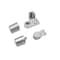 Global Door Controls Kawneer Style Right Hand Offset Door Pivot Hinge Set for Adams Rite Type Storefront Door in Aluminum TH1118-RH-AL - alternate 1